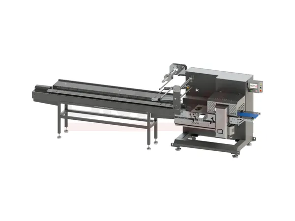 Flow-pack OMAKS E-Motion Plus для широких изделий (до 550 мм плёнки)