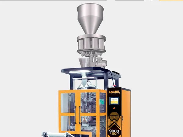 Вертикальная машина Paketto 9000SQ для пакетов quadro